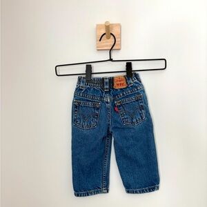 Levi 526 Relaxed Fit Kids Blue Denim Jeans